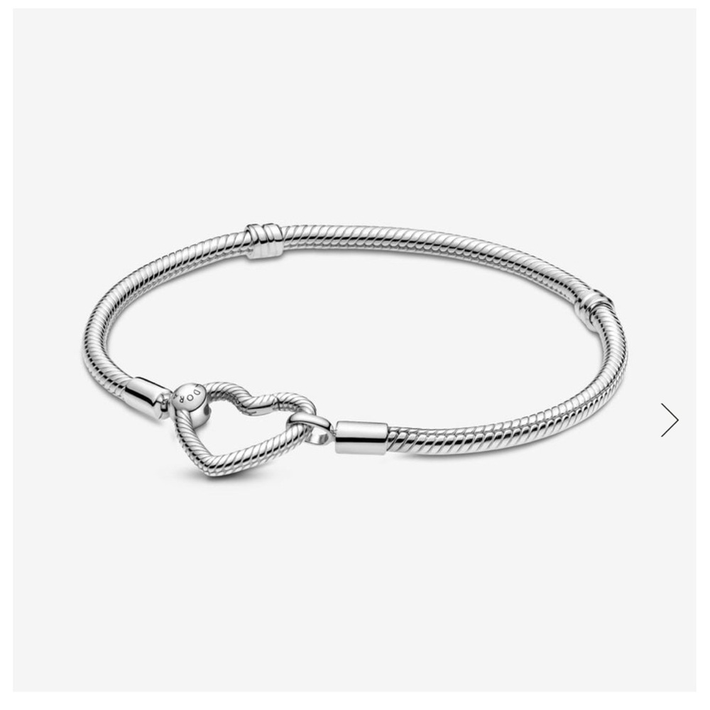 Pandora Heart Closure Chain Bracelet